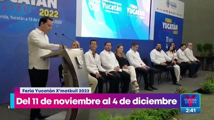 Mauricio Vila celebra el regreso de la Feria Yucatán XMatkuil