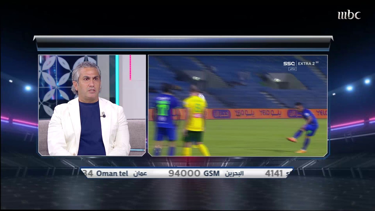 لقطة طريفة.. الدغيثر يتحول لمذيع صدى الملاعب في وجود الآغا