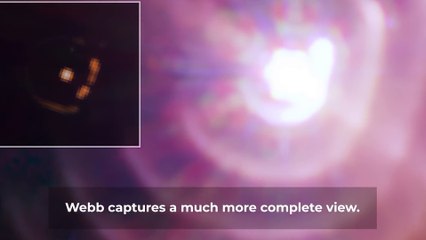 James Webb revela "impressão digital" de um sistema estelar binário