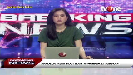 [BREAKING NEWS] Irjen Pol. Teddy Minahasa Jual Narkoba ke Seseorang Bernama Linda _ tvOne