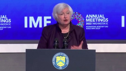 옐런 美재무 "물가잡기 할 일 더 있다"...강달러 지속 재확인 / YTN