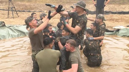 "유격! 유격!"...산속에 울려퍼진 장병들의 함성 / YTN