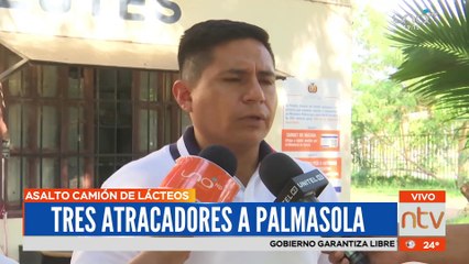 Tres atracadores a Palmasola