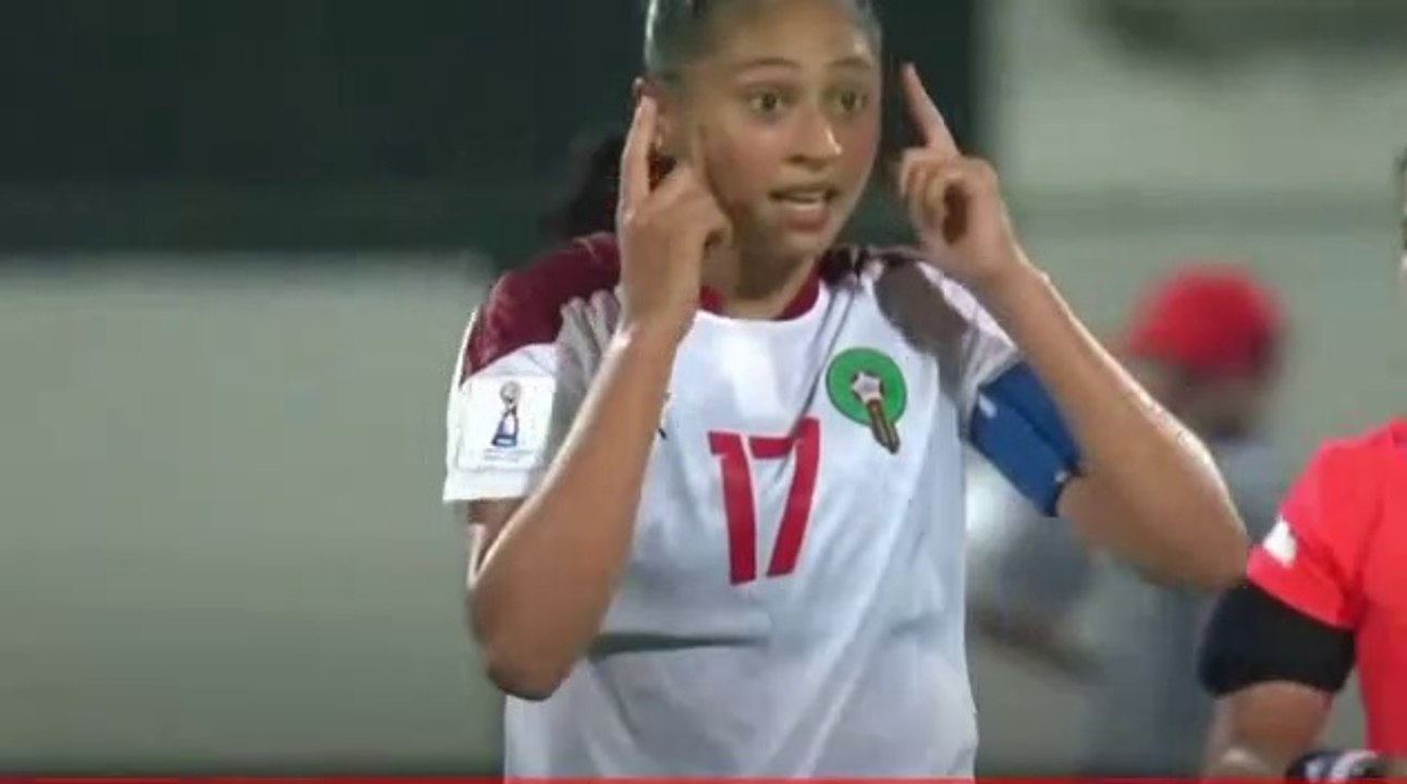 India vs Morocco (0-3) | U17 Women's World Cup الهدف الثاني  للمنتخب المغربي في مرمى المنتخب الهندي 3-0 كاس العالم للسيدات لأقل من 17 سنة