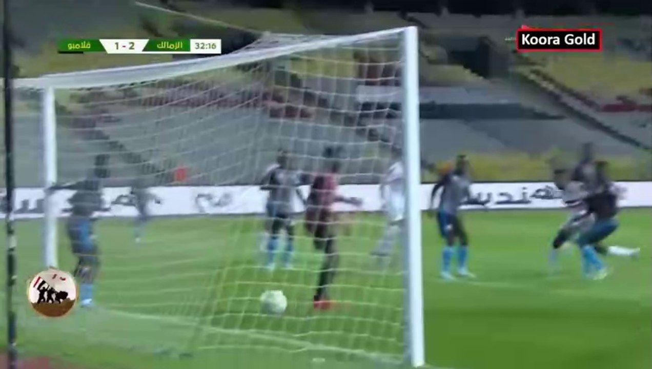 ملخص مباراة الزمالك وفلامبو اليوم 5-1