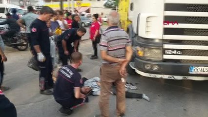 Son dakika haberi! BİSİKLETİYLE KAMYONUN ALTINDA KALAN LİSELİ MUHAMMET, YARALI KURTULDU