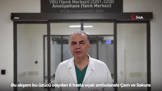 Son Dakika | Bakan Koca: Bartın'dan uçak ambulanslarla İstanbul Başakşehir Çam ve Sakura Şehir Hastanesine getirilen 6 madencinin tedavisine başlandı