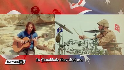 Çanakkale savaşının 100. yılında dostluk için çaldılar