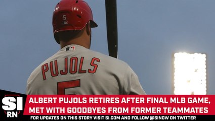 Mike Trout Gives Heartfelt Message to Albert Pujols Amid Retirement