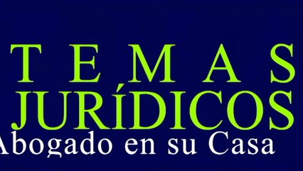 El abogado en su casa