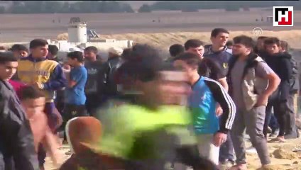 Gazze Şeridi'nde "Büyük Dönüş Yürüyüşü" gösterileri 31'inci cumasında