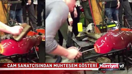 CAM SANATÇISINDAN BÜYÜLÜ İŞLER