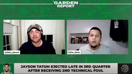 React: Jayson Tatum EJECTED from Preseason Finale