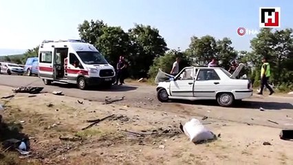 Kazada can pazarı: 2 ölü, 2 ağır yaralı