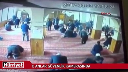 Camide bağış paralarını çalmaya kalkan şüpheliye cemaatten dayak