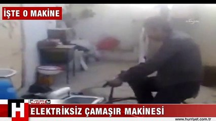 ELEKTRİKSİZ ÇAMAŞIR MAKİNESİ