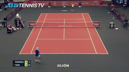 Gijon - Thiem domine Francisco Cerundolo