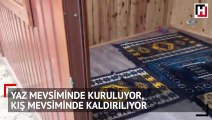 Seyyar Camii görenleri şaşırtıyor