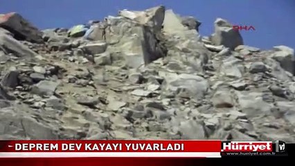 DEPREM DEV KAYAYI YUVARLADI