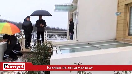 Gökten düşen buz kültesi bomba gibi patladı