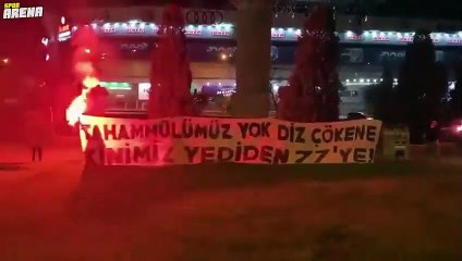 Ülker Stadyumu'nun önünde Gökhan ve Caner'e veto!