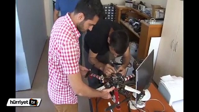 Üniversiteli öğrenciler İnsansız Hava Aracı üretti