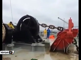 Bir geminin çapası kontrolden çıkarsa ne olur?