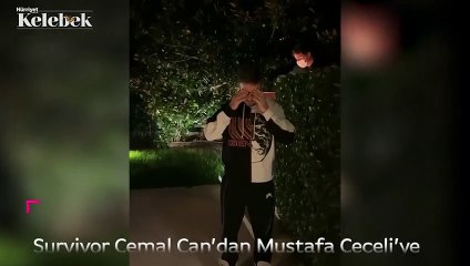 Survivor Cemal Can’dan Mustafa Ceceli’ye doğum günü sürprizi