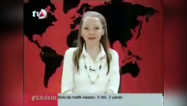 Canlı yayında gülme krizine giren spiker