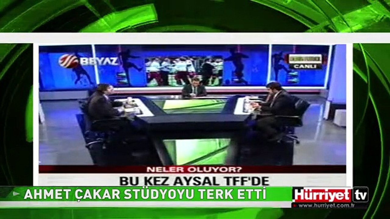 AHMET ÇAKAR STÜDYOYU TERK ETTİ