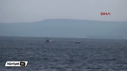 Çanakkale Boğazı’nda ’mülteci gemisi’ ile kovalamaca