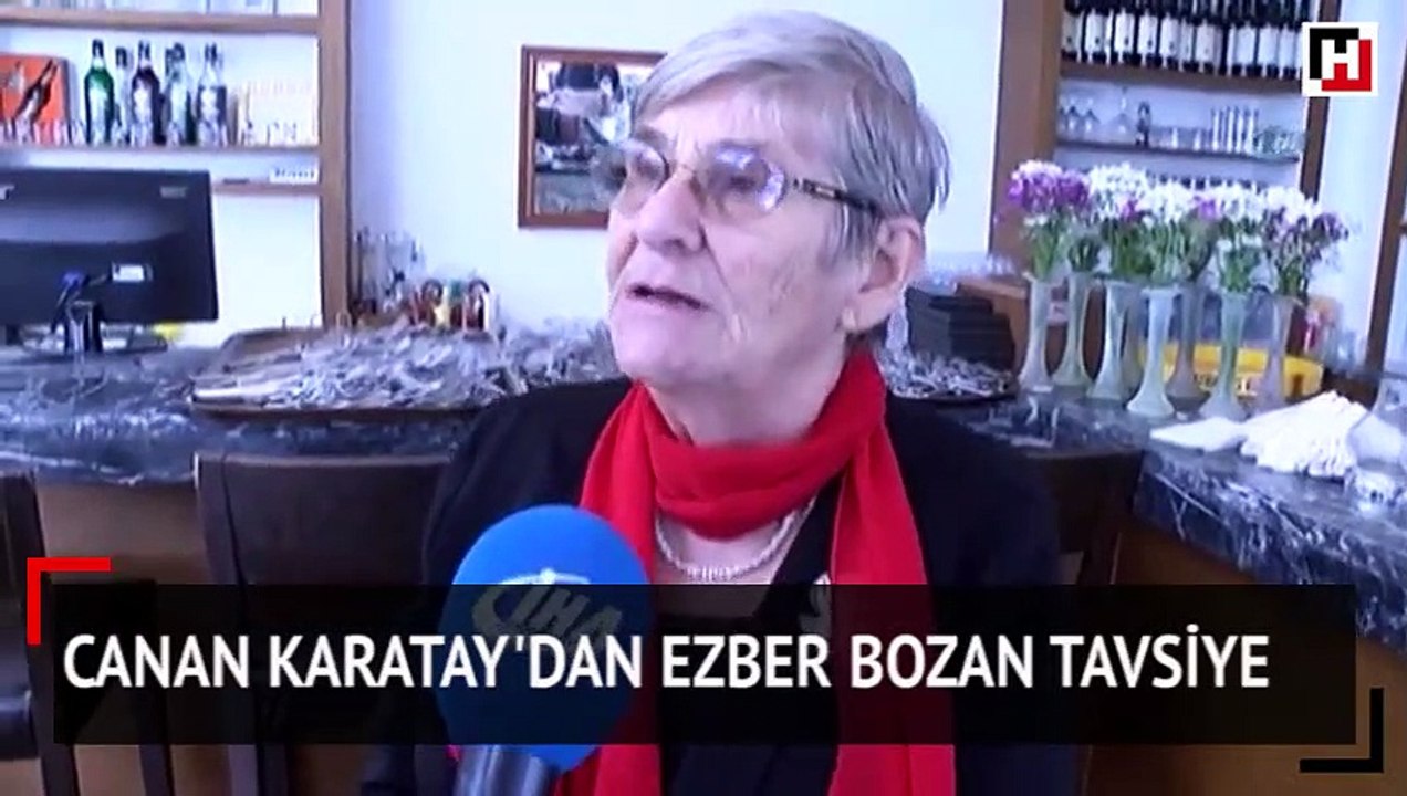 Canan Karatay'dan ezber bozan tavsiye!