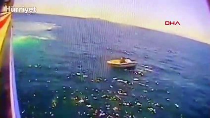 Marmara'da mahsur kalan kişinin tekneyi çaldığı ortaya çıktı