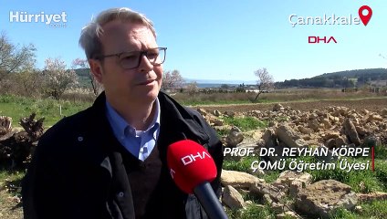 2 bin yıllık antik kenti soymaya kalkan defineciyi profesör yakaladı