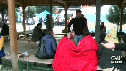 Bartın'da hastane önünde acı bekleyiş