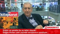 #SoruHürriyeti - Kültür ve sanatta bu ay neler oalacak? Doğan Hızlan canlı yayında soruları yanıtladı...