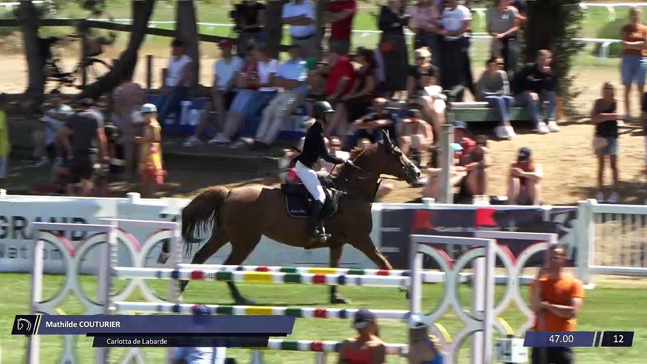 Grand National FFE - AC Print - CSO  | Le Touquet (FRA) | Mathilde COUTURIER | CARLOTTA DE LABARDE