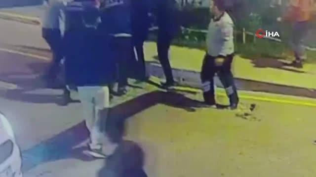 Son dakika haberi... Seyrantepe Hamidiye Etfal Hastanesi'nde bıçaklı rapor kavgası kamerada: 5 yaralı