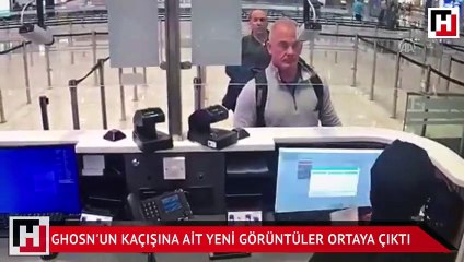 Ghosn'un kaçışına ait yeni görüntüler ortaya çıktı