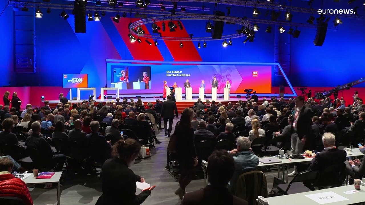 SPE-Parteitag in Berlin: Schwede Löfven zum Vorsitzenden gewählt