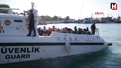 Çanakkale'de, 77 kaçak göçmen yakalandı