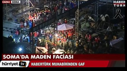 Canlı yayında gaf