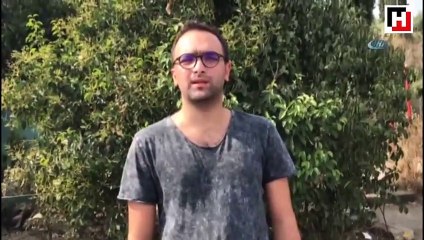 Sosyal medyayı sallayan görüntüyü kaydeden kişi konuştu