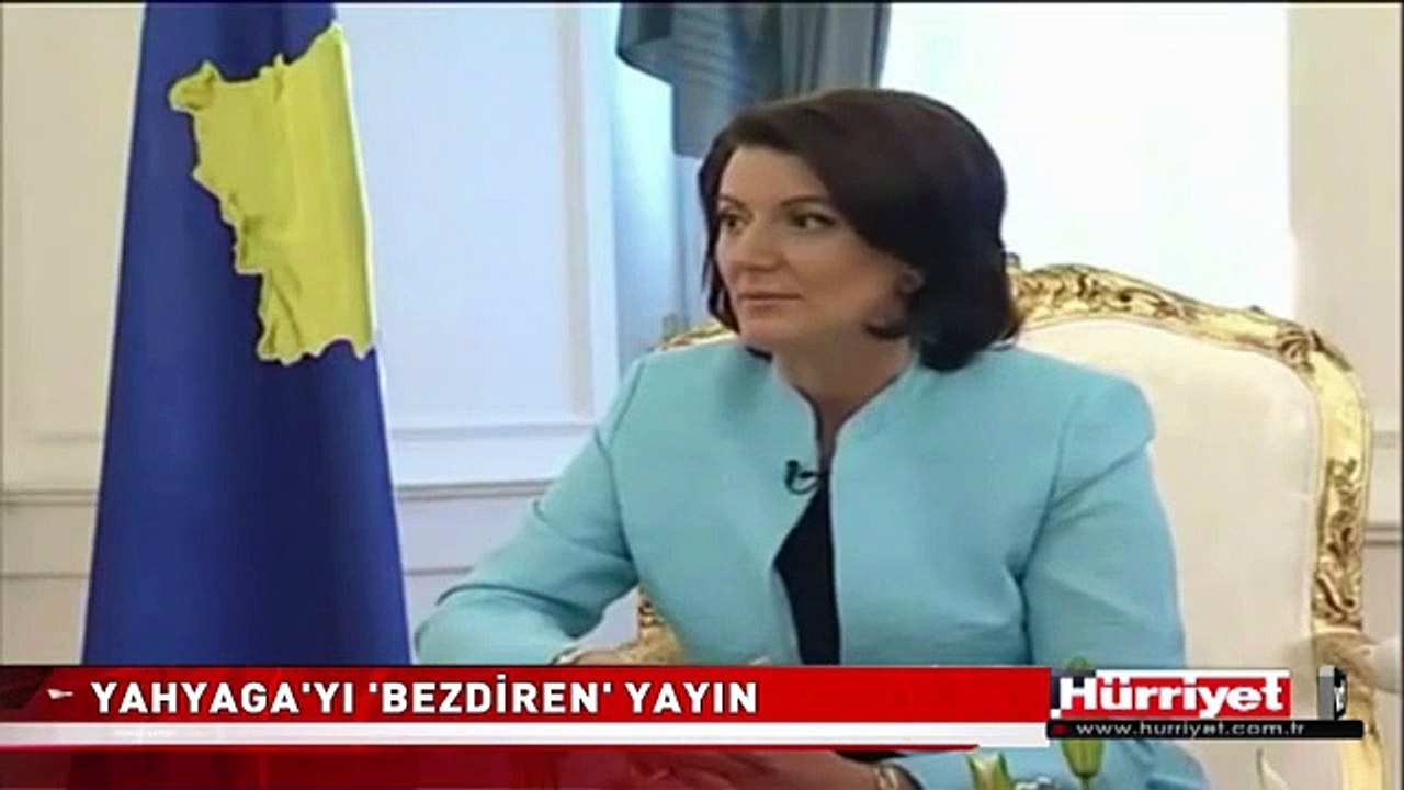 CUMHURBAŞKANI PROGRAMDAN KOVDU