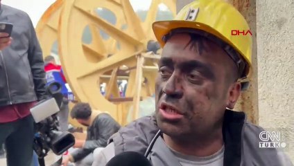 Madendeki faciadan iki dakikayla kurtuldu! Eksi 300 kotunda tek o sağ çıktı