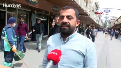 Gaziantep'te yasağın ardından vatandaşlar çarşıya akın etti