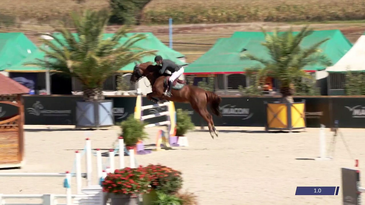 Grand National FFE - AC Print - CSO | Mâcon Chaintré (FRA) | Pierre Alain MORTIER | CYCLADE DU BARBIN