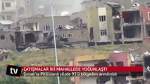 Şırnak’ta çatışmalar iki mahallede yoğunlaştı