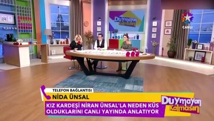 Niran Ünsal ile kardeşi canlı yayında yüzleşti