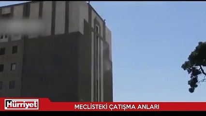 İşte meclisteki çatışma anları
